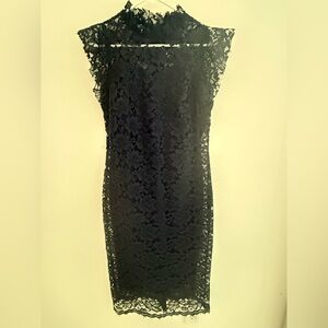 Enfocus Studio navy Lace Dress